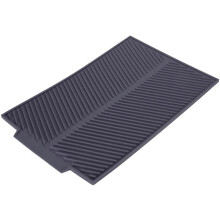 Imprescindible en la cocina: Alfombrilla de secado de silicona multifuncional, superficie antideslizante y resistente al calor para un manejo seguro