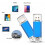 Υπερταχεία διεπαφή USB 3.0, αδιάβροχη σχεδίαση, διπλή μονάδα Otg, 64Gb, επέκταση χώρου 4