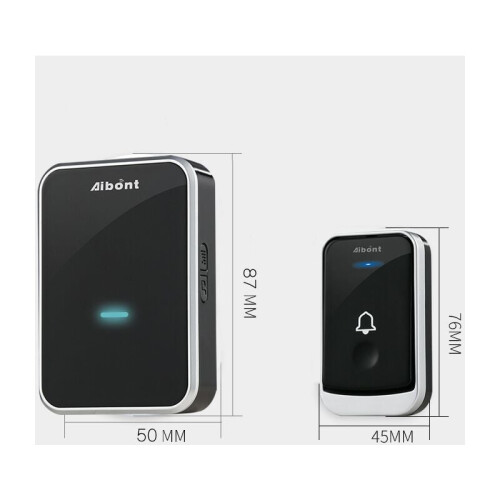 Wireless Door Sensor LED Flash, Home Security Door Open Alert for Easy To Install, Practical Design Multiple Ringtones Long Operating Range 1