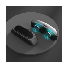 Dispositivo antirronco inteligente com reposicionamento mandibular, alto-falante com som estéreo Hi-Fi para uso interno e externo, prevenção