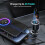 Innovative Wireless FM Transmitter, Bluetooth Car Adapter for Seamless Connectivity, Microphone Noise Suppression for Clear Handsfree Calling, Type-C 4