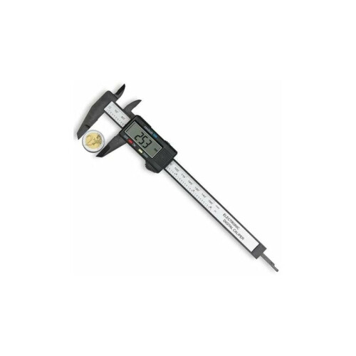 Electronic Measuring Tool, Plastic Caliper with Wide Application, 0-150mm Range, High Precision Digital Caliper, Simple Measurement, Auto Off Feature