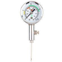 Ball Pressure Gauge, Air Pressure Gauge for Precise Inflation Control Across Sports Balls, Durable Construction with Metal Body and Anti-Rust Finish,