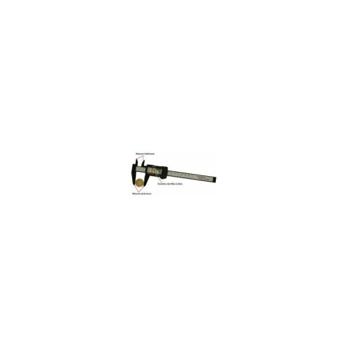 Digital Caliper, Premium Material Plastic Caliper with Unit Conversion, 0-150mm Range, Electronic Measuring Tool for Inner and Outer Diameter, Auto 2