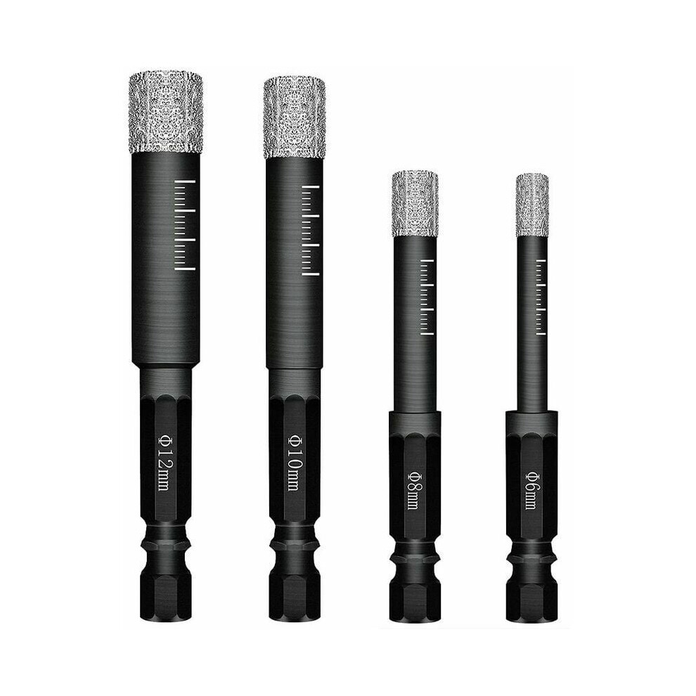 Cutting Edge Technology, Diamond Drill Bits For Professional Applications, Quick Change Hex Shank For Optimal Performance 9433291802984