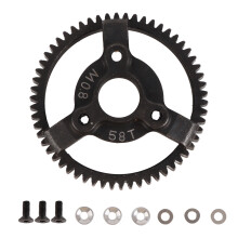 Precision-Crafted 32P Spur Gear, Metric Pitch Steel Gear For Enhanced RC Car Performance, Sophisticated Manufacturing Ensures Smooth Rolling And Longe