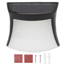 Lichtgevende tuinaccenten, solar buitenverlichting voor paalkappen, solar decoratie voor terrasrelingen, waterdichte solar wandlampen met