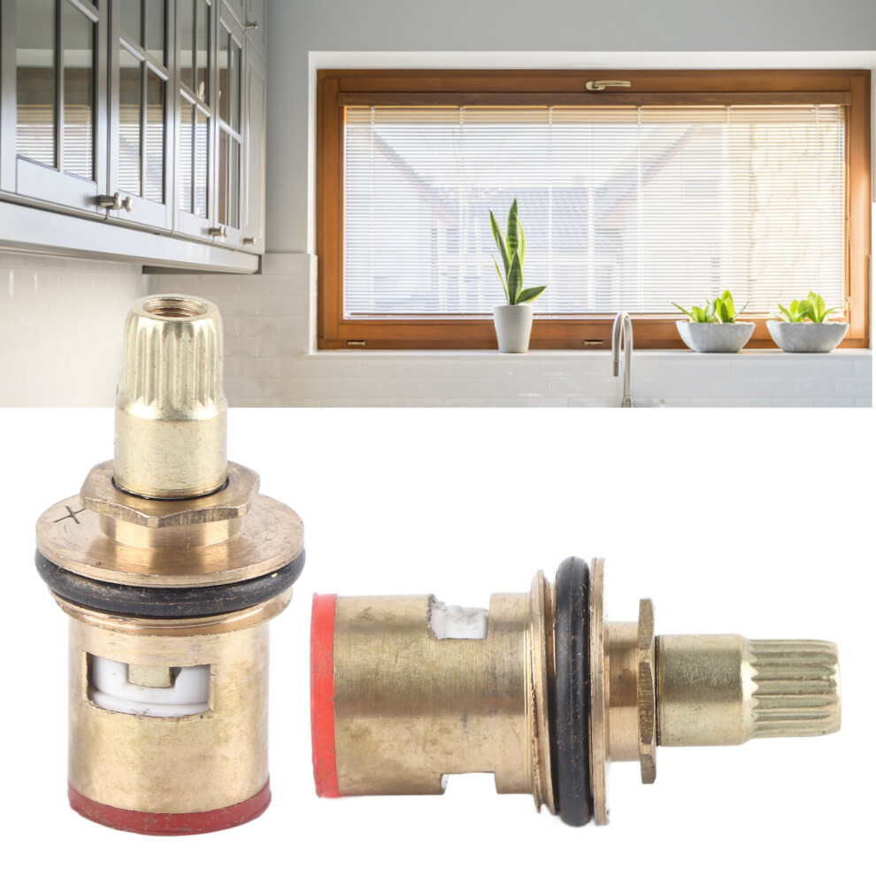 5Pcs Copper Shower Faucet Valve Cartridge For Hot & Cold Water 6911370954586