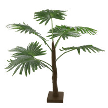 (Warm White, 1pc Palm Tree) Artistic Lamp - 1pc LED Palm Tree Light with Warm White Glow - USB/Battery Powered