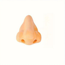 (Nozzle-shaped pencil sharpener) 1/2 Pack Realistic Light Beige-Colored Novelty Nose - Unique For Desk Accessors, Funny Office Prank Gift
