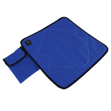 Tragbare beheizte Sitzauflage 42,5x42,5 cm USB-Heizung für Herbst und Winter Blau