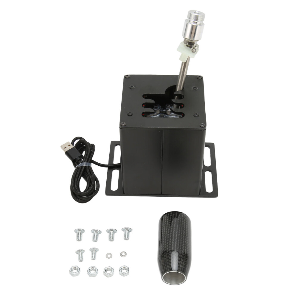 Simulator Gear Shifter For Pc Usb Compatible With Logitech G29 G27 G25 G920 And Thrustmaster T300rs Gt Stainless Steel Internal Main Structure 9773935145702