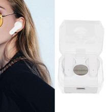 Bluetooth-Sprachübersetzer-Ohrhörer, 144 Sprachen, 3-4 Stunden Wiedergabezeit, Weiß