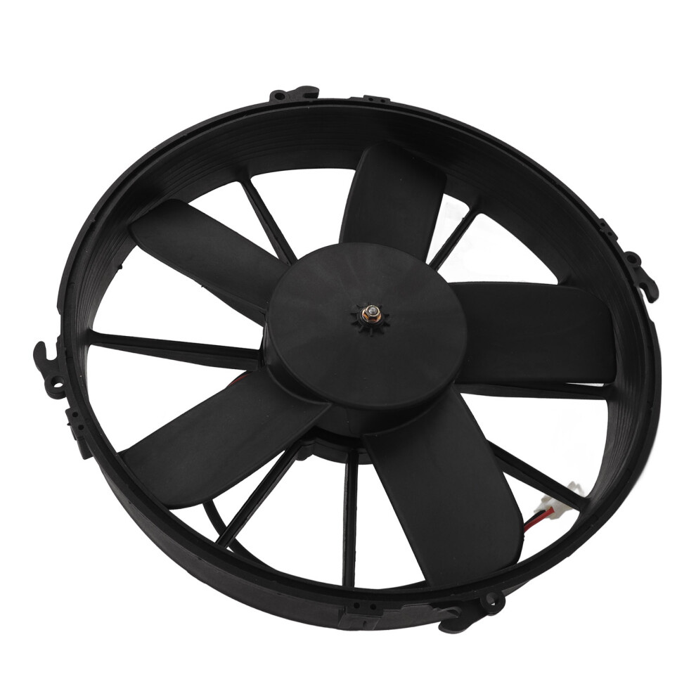 24V Car Cooling Fan Low Noise 5-Blade Slim Air Conditioner For Trucks 6951371955120