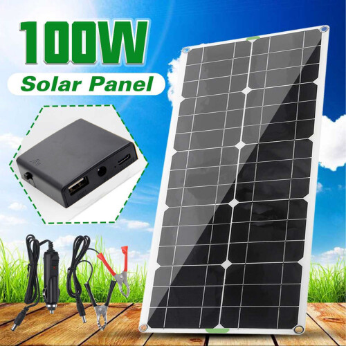 100w Solarpanel Tragbares flexibles