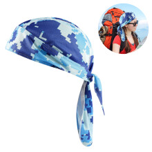 Performance Gear Cooling Durags, Breathable Bicycle Helmet Liner For Active Lifestyles, Quick Dry, Sweat Wicking, Fashionable Camouflage Pattern