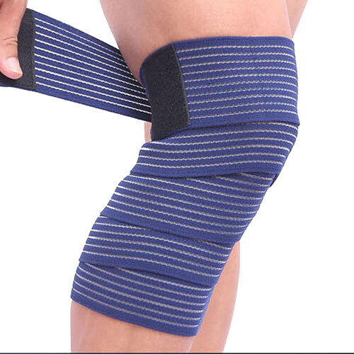 Elastic Compression Bandage, Breathable Fabric Support Brace For Full Coverage And Comfort 1