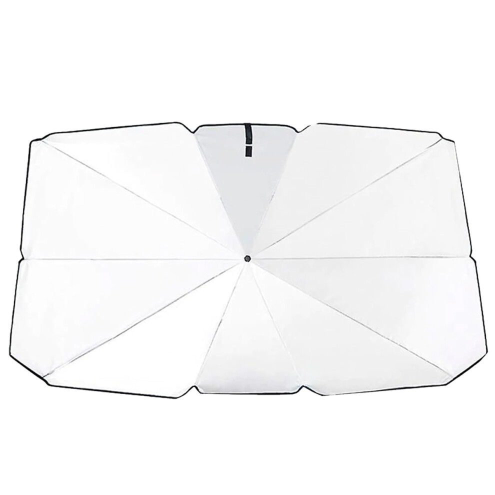 Sun Protection Windshield Cover, Easy Storage Car Sun Shade For Heat Insulation, Universal Fit For Most Cars, Foldable With High Hardness Steel 9358999436739