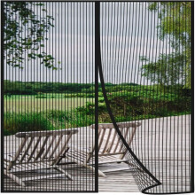 Self Sealing Magnets, Magnetic Screen Door Heavy Duty Polyester, Powerful Magnets For Seamless Hands-Free Entry, Easy Install Remove For Kitchen,