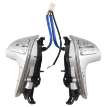 84250-0E120 Multifunction Steering Wheel Combination Control For Camry(Silver)