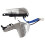 84250-0E120 Multifunction Steering Wheel Combination Control  For  Camry(Silver) 3