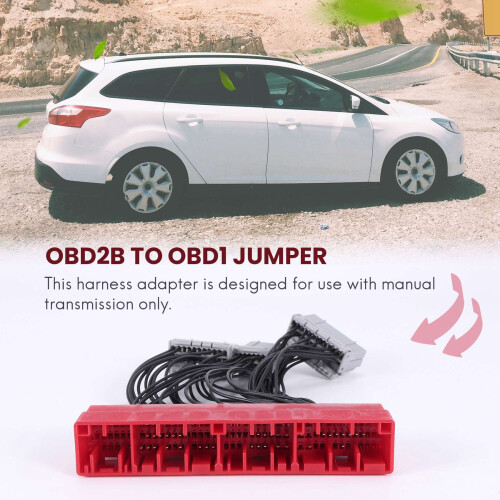 Obd2B To Obd1 Ecu Conversion Harness Adapter  for   1999-2000 2