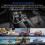 12V / 24V Fast Charging 3.0 Car Cigarette Lighter Socket Usb Charger Led Voltmeter Ammeter Black & 7