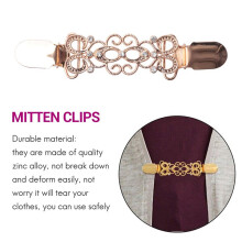 3 Pieces Sweater Shawl Clips Dresses Cardigan Collar Brooch Clip Vintage Shirts Clips For Women Girls