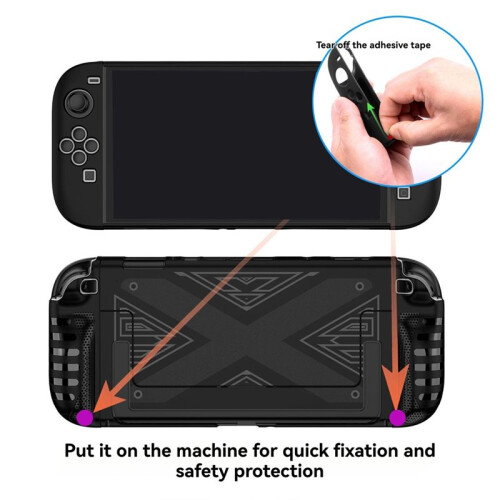 For  2 TPU Case for  Hand Grip Protective Cover Accessories for Enhanced Gaming Experience White 2