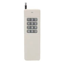 3000m Long Range High Power 12CH RF Remote Control Transmitter 433 MHz
