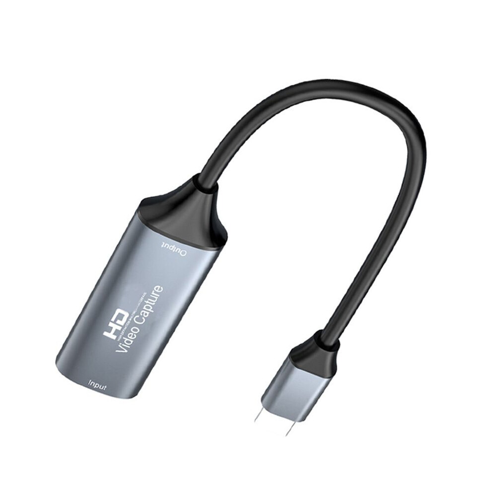 Type-C Usb 2.0 Video Capture Card 4K -Compatible To Type-C Gaming Live Streaming Video Recorder 4K /30Hz 4713324159199