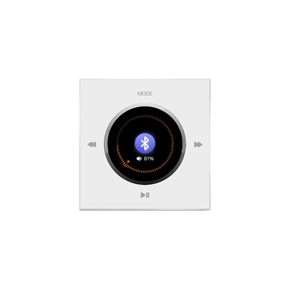 Wall-Mounted  Audio Control Panel 86 with 2x25W Amplifier Ceiling Speakers for Home Background Music System B-image-OPC-PPXJNCH-NEW
