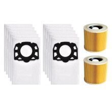Vacuum Cleaner Bags Filter for WD2 WD3 WD3s KFI 357 SE4001 SE4002 KA 40 Replacement Bag Parts 2.863-314.0