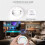 S2W+ 4-Zone 2.4GHz Rainbow Remote Adjustable Saturation CCT/Brightness  RGBCCT for Series Bulb Light Controller 8