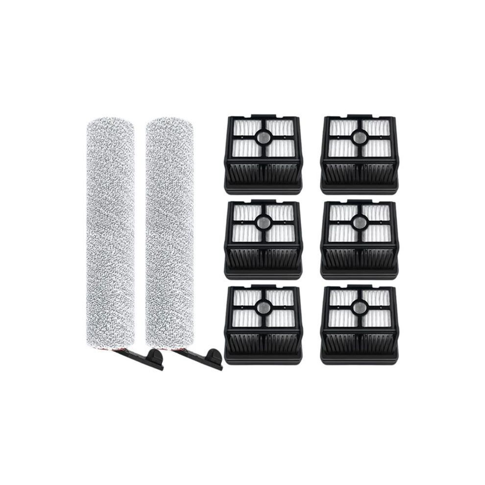 8Pcs For Mova K20/K20 Pro Vacuum Cleaner Replacement Parts Roller Brush Hepa Filter Enhance Cleaning Efficiency 6033614544381