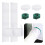 2 Set Portable Ac Window Kit Window Seal for Portable Air Conditioner Adjustable Vent Kit with Drawstring 2