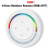 S2W+ 4-Zone 2.4GHz Rainbow Remote Adjustable Saturation CCT/Brightness  RGBCCT for Series Bulb Light Controller 3