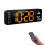 Digital Wall Clock, Digital Clock Large Display, Corded LED Alarm Clocks with Date,Week,Temp,Humidity,Auto DST,Countdown 1
