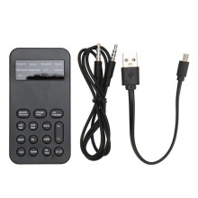 Sound Changer Voice Changer Handheld Voice Changer Device 8 Sound Effects Machine for Phone Calling Gaming