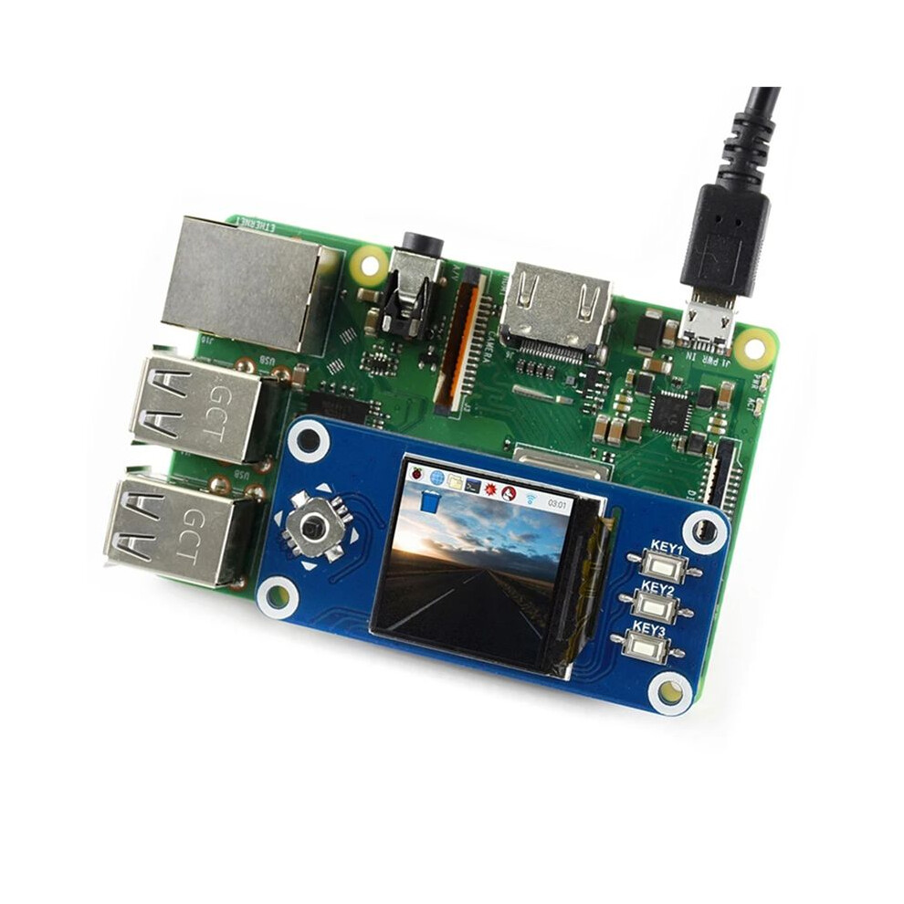 1.3Inch Ips Lcd Display Hat For Raspberry Pi,240X240 Pixels,Spi Interface ,For Raspberry Pi Zero/Zero W/Zero Wh/2B/3B 6031078278576