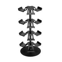 4 Tiers Rotatable Gaming Controller & Headset Stand for  PS5  Multi-Tier Headphone Holder