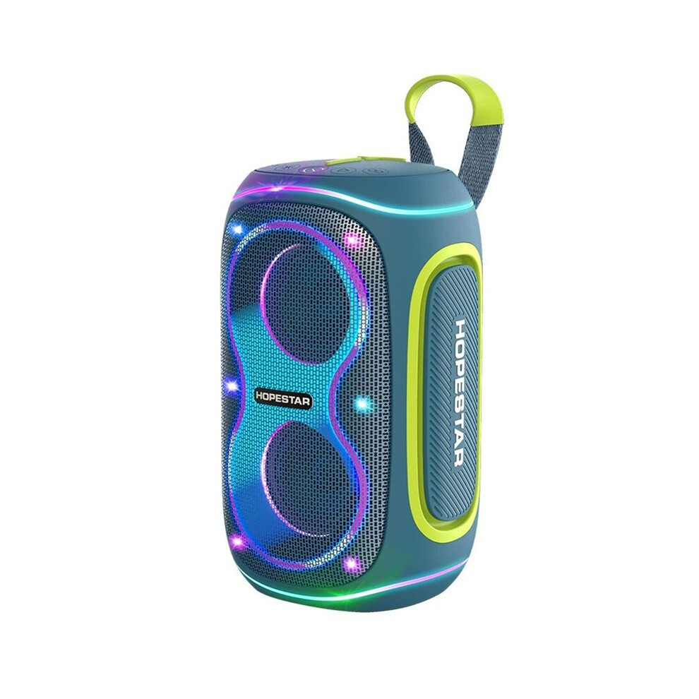 Hopestar Wireless Bt Speaker Portable Subwoofer Outdoor Waterproof Pulse Rgb Stereo Surround Subwoofer 6034197774776