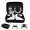 Shockproof Carrying Case for PS5 Controllers Gamepad Storage Bag with Compartments Ideal for Gaming Accessories 4