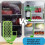 12PCS Refrigerator Storage Dividers Kitchen Drawer Organizer Snap  Clips for Fridge Shelf Container 4