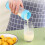 400ml Smoothies Mixer Machine Portable Smoothie Maker Multifunctional Automatic Fresh Squeezer for Home Office Travel 2