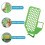 12PCS Refrigerator Storage Dividers Kitchen Drawer Organizer Snap  Clips for Fridge Shelf Container 2