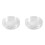 20 Pcs Small Round Transparent Plastic Coin Capsules Box 38mm 1