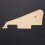 2X Guitar Pickguard Cream Single Ply Guard Plate Pickguard för  LP Gitarrdelar 6