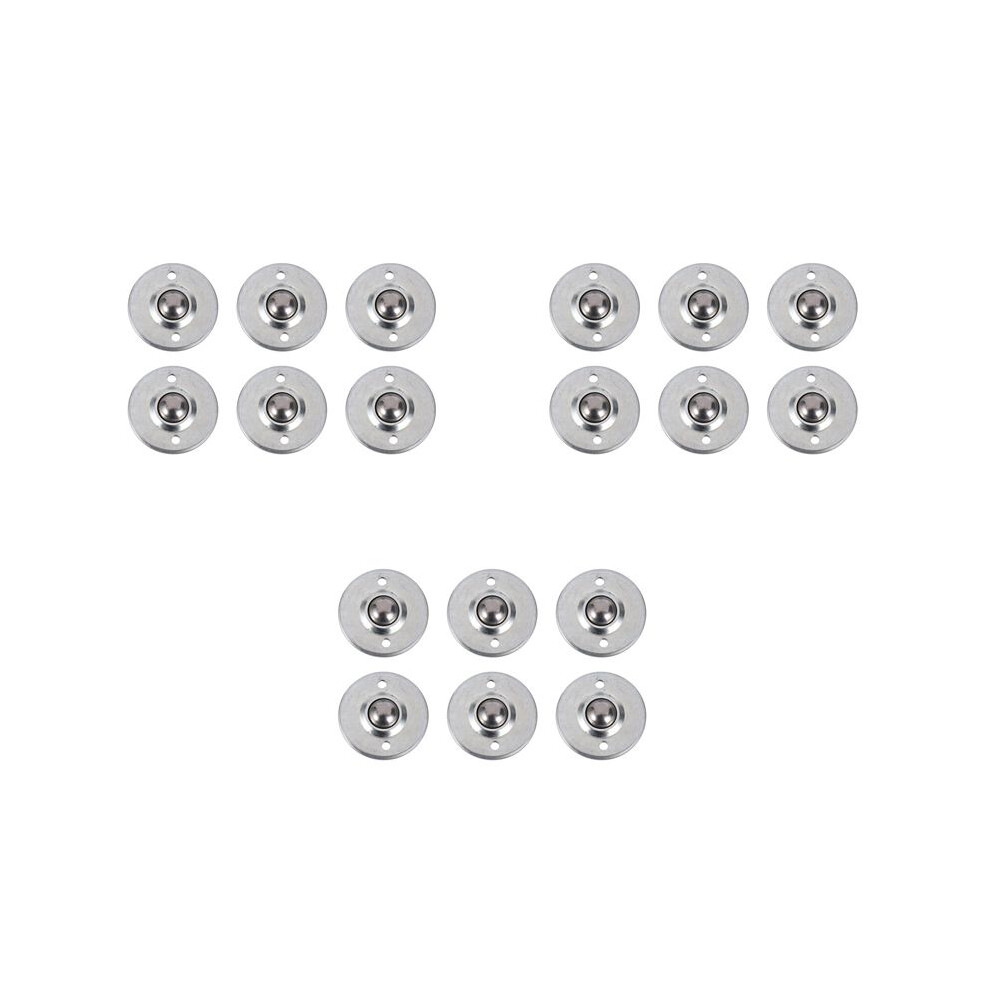 18Pcs Cy-16B 5/8-Inch Bearing Steel Roller Flange Conveyor Transfer Unit 6032839958836