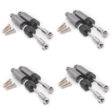 4X for Upgrade Metal Shock Absorbers A959-B A949 A959 A969 A979 1/18 RC Car Parts,Grey